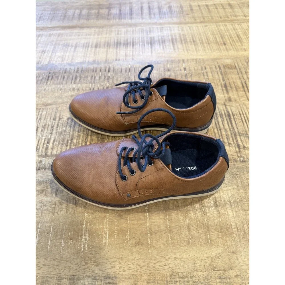 NORDSTROM KIDS‎ Boys Comfy Dress Shoes - Brown Oxford Lace Up Size 3